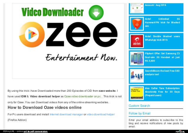 Ozee App Download For Laptop